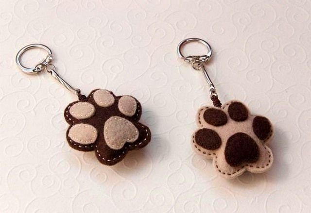 Artisanat en feutrine pour chiens