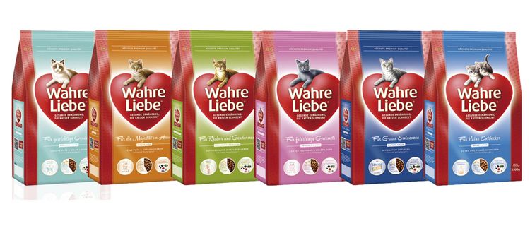 Wahre Liebe – nourriture pour chats