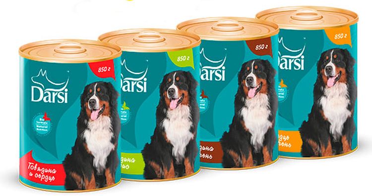 Nourriture humide pour chiens Darcy