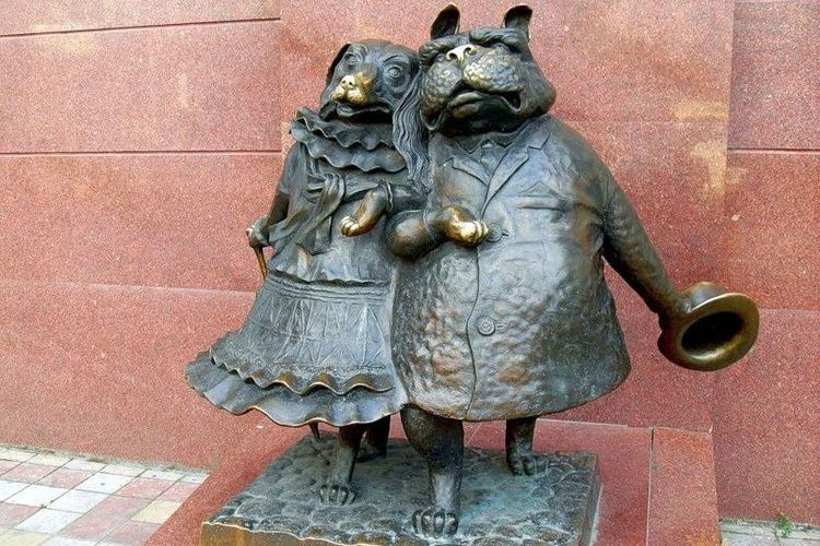 Chiens amoureux (Krasnodar)