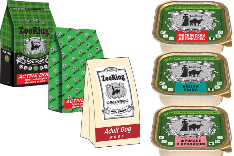 Nourriture pour chiens Zooring