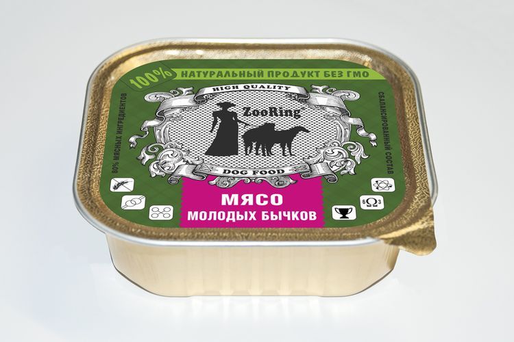Nourriture humide pour chiens Zooring