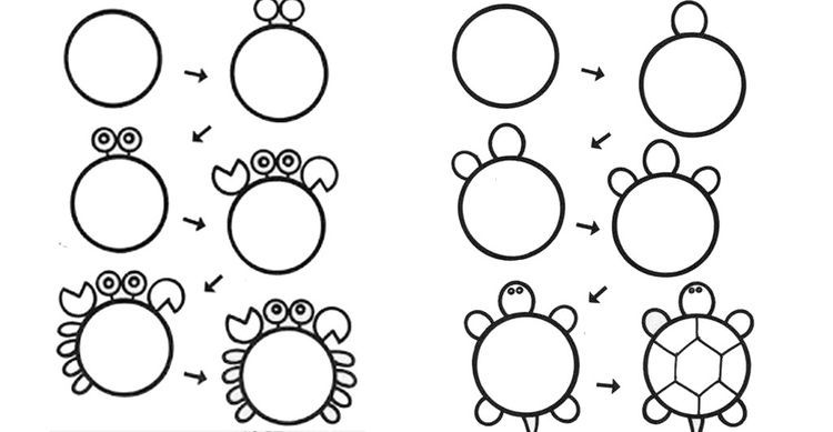 Dessinons des animaux étape par étape