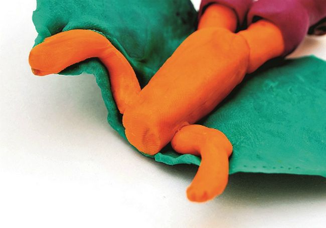 Le Chat Botté MK en pâte à modeler