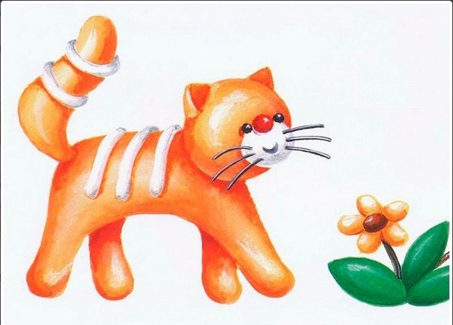 Comment fabriquer un chat en pâte à modeler