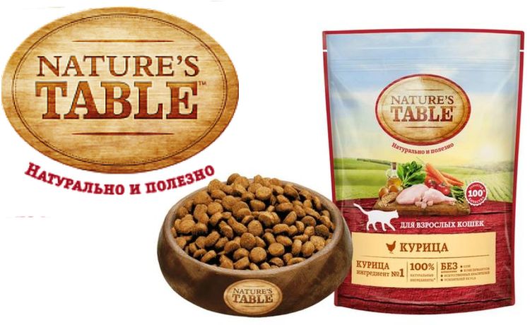 Nourriture pour chats Nature's Table