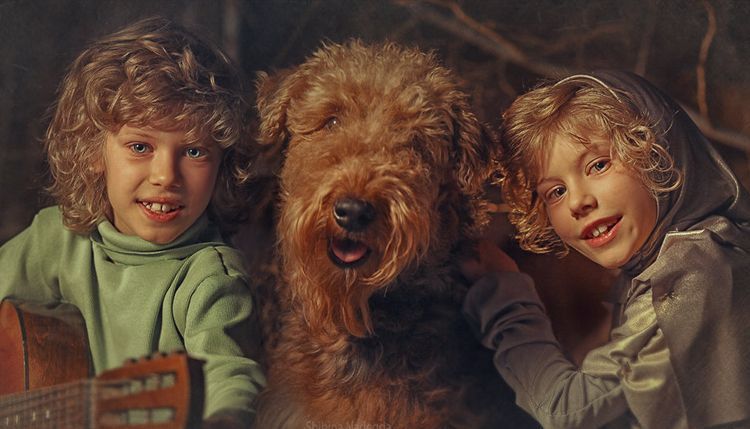 Le chien du film Les Aventures de l'électronique