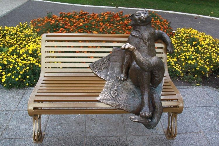 Monument à Eshkin le Chat à Yoshkar-Ola