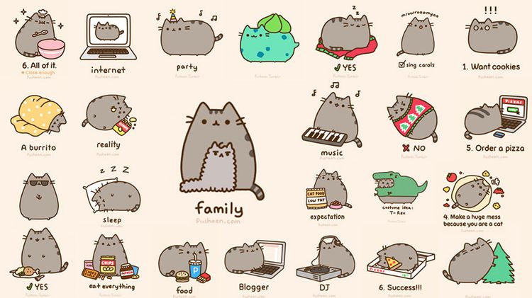 Pusheen le chat : Images
