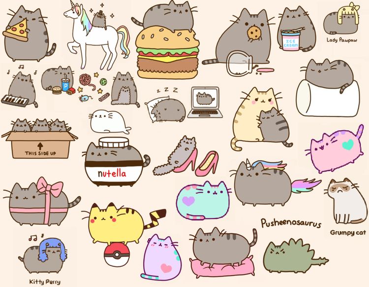 Pusheen le chat : Images