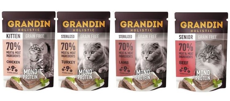 Nourriture pour chats Grandin