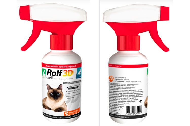 Spray Rolf Club pour chats