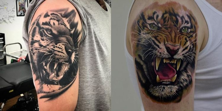 tatouage de tigre
