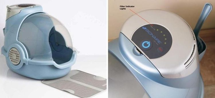 Toilettes écologiques avec filtres à charbon