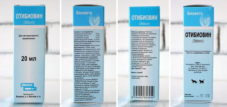 Gouttes auriculaires Otibiovin