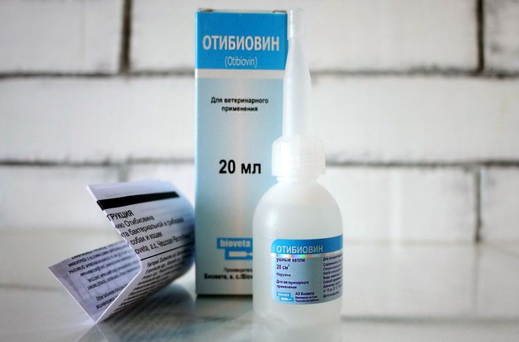 Otibiovin - gouttes auriculaires pour chats