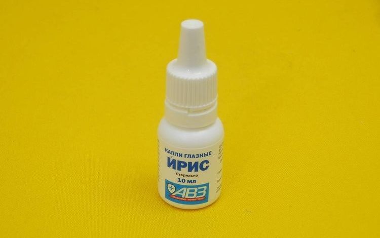 Gouttes d'iris pour chats