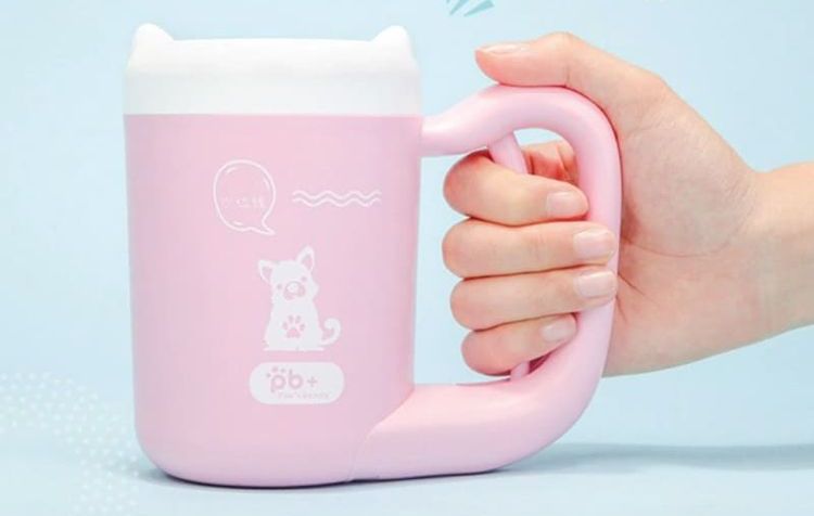 Lavage de pattes pour chiens