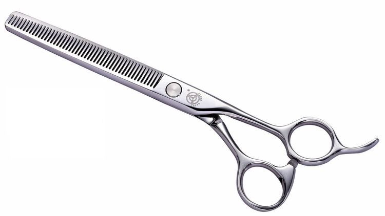 Ciseaux à effiler pour le toilettage canin