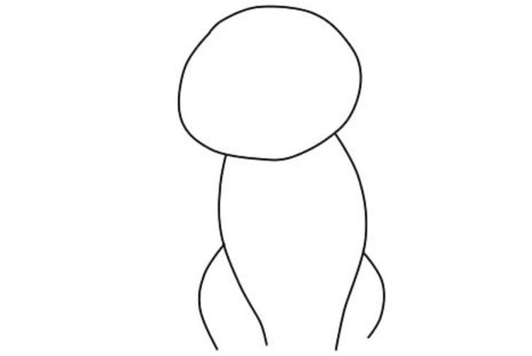 Comment dessiner un chat assis étape par étape