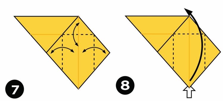 Comment faire un chat en origami