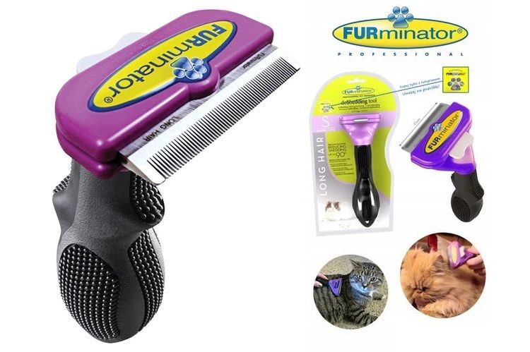 Furminator pour chats à poils longs