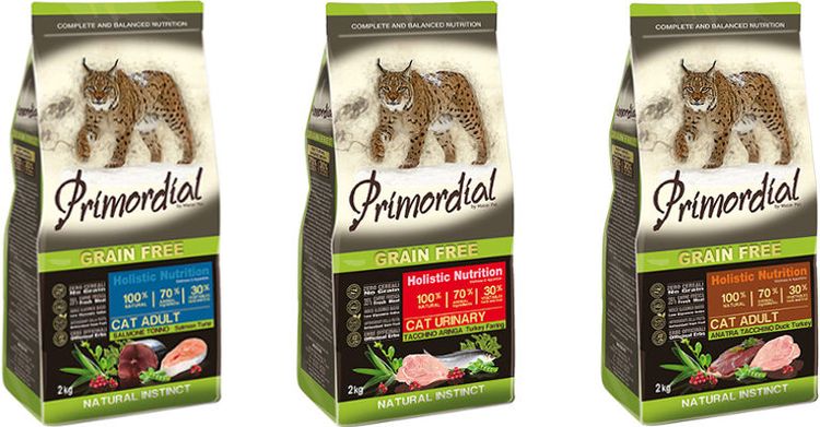 Aliments pour chats holistiques Primordial