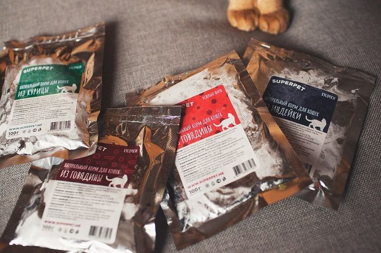 Gamme d'aliments pour chats Superpet