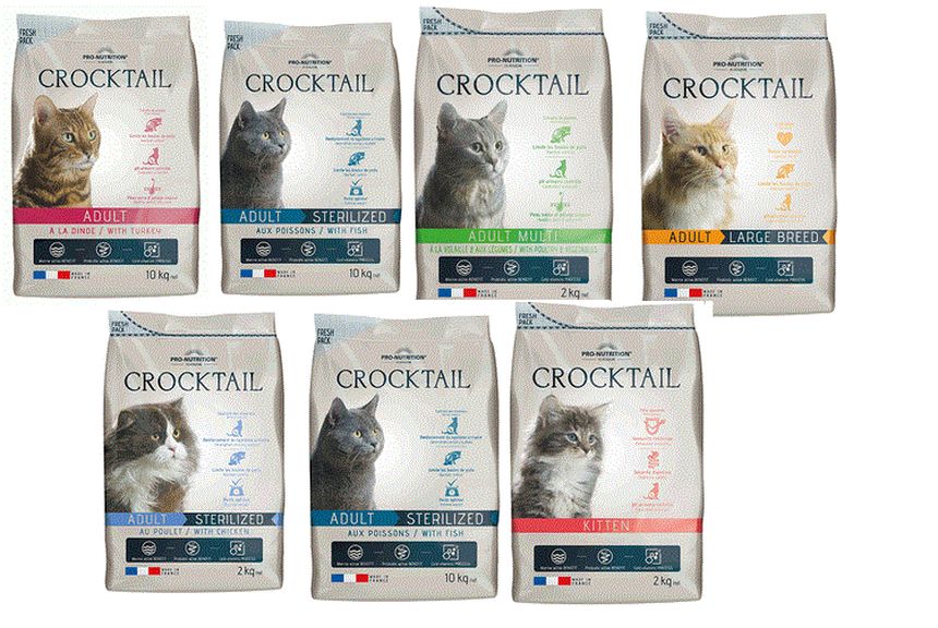 Gamme d'aliments pour chats Ftalazor