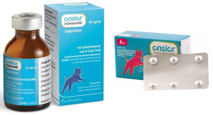 Onsior, un médicament pour chats