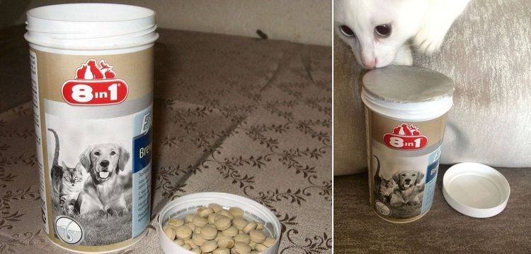 Vitamines pour chats Excel Brewers East 8 en 1