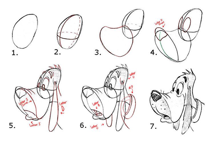 Pluto en dessin animé