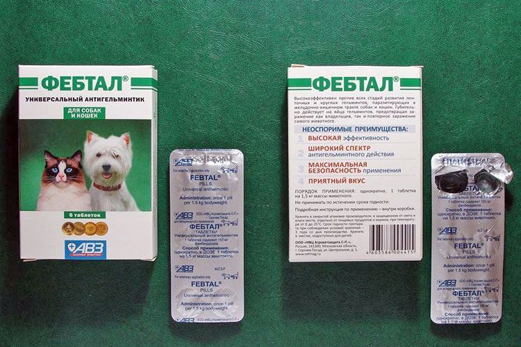 À quoi ressemblent les comprimés de Febtal ?