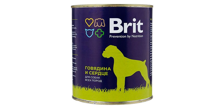 Nourriture en conserve Brit Premium pour chiens