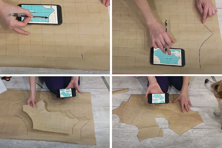 Patron pour une combinaison pour chien