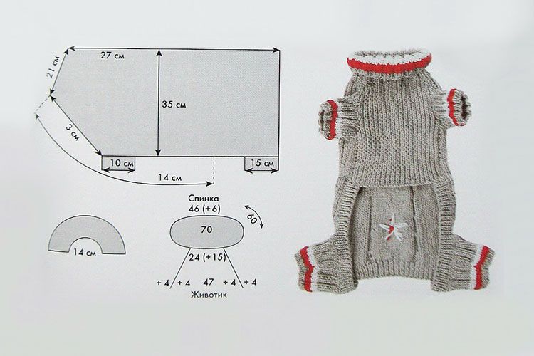 combinaison tricotée