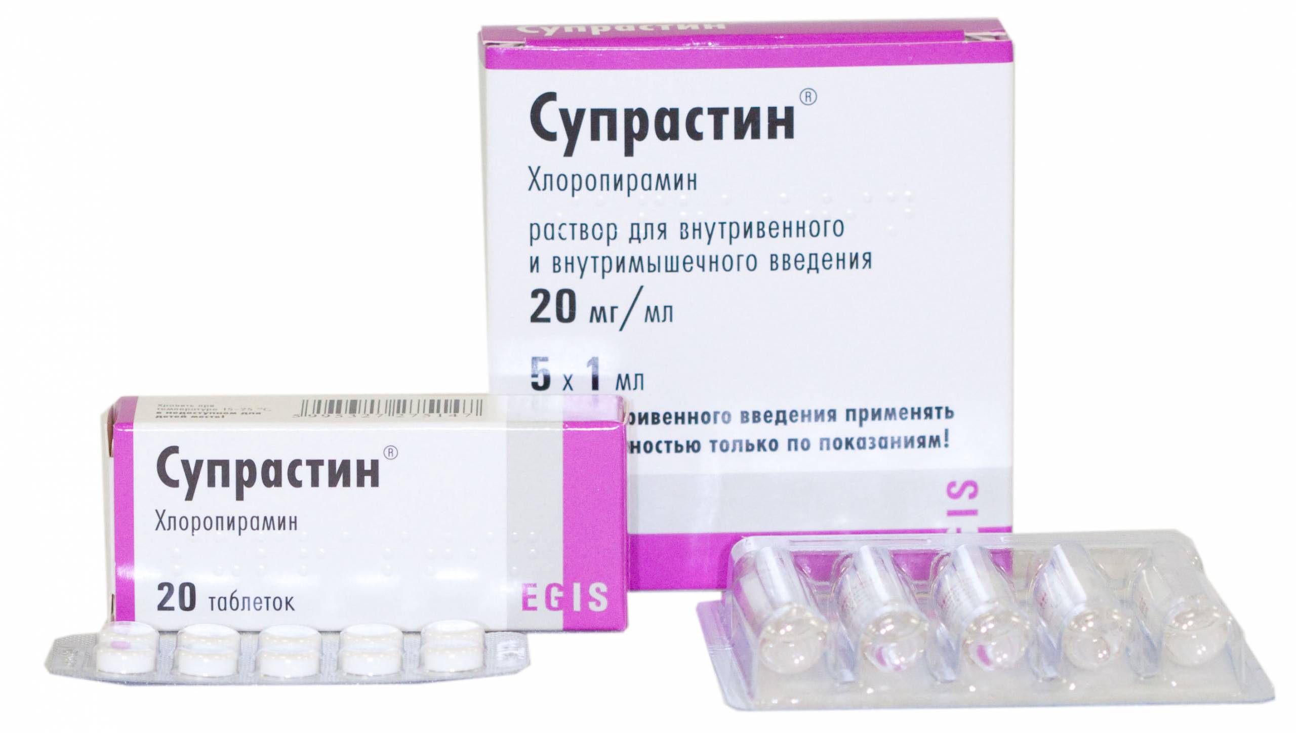 Puis-je administrer du Suprastin à mon chien sous forme de comprimés ou d'injections ?