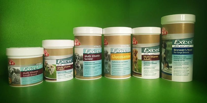 Vitamines Excel pour chiens