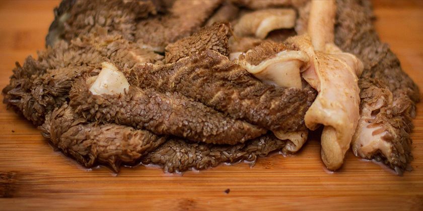 Tripes de bœuf pour chiens