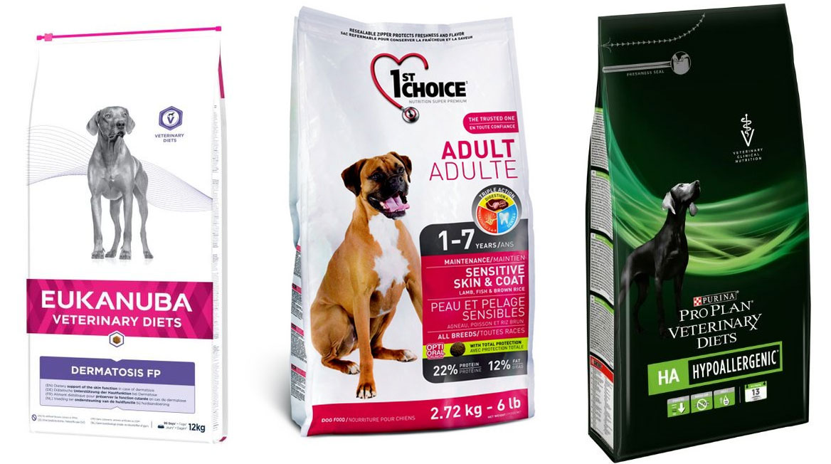 Aliments secs pour chiens allergiques