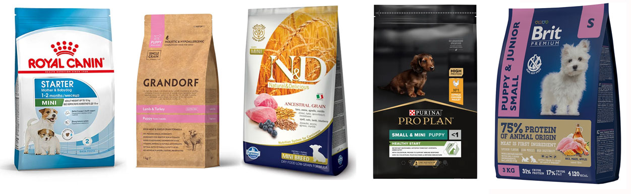 La meilleure nourriture pour les chiots