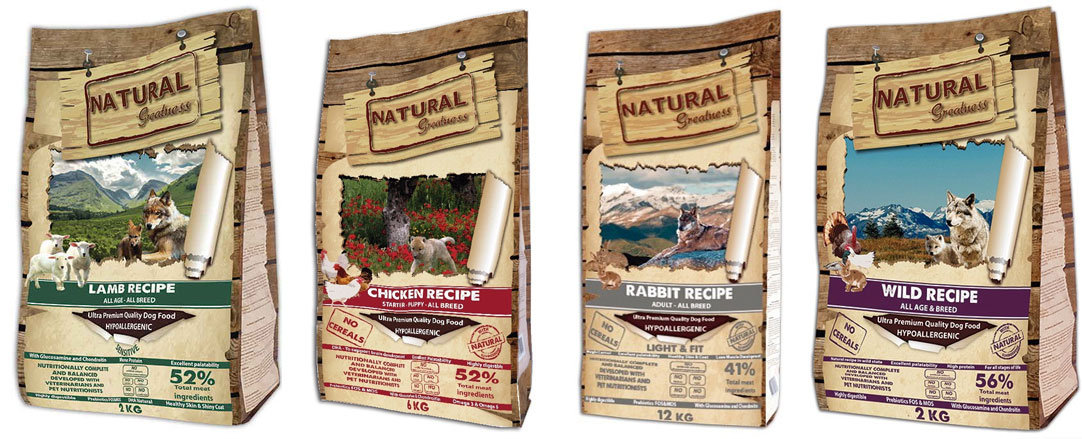 NATURAL Greatness - nourriture pour chiens