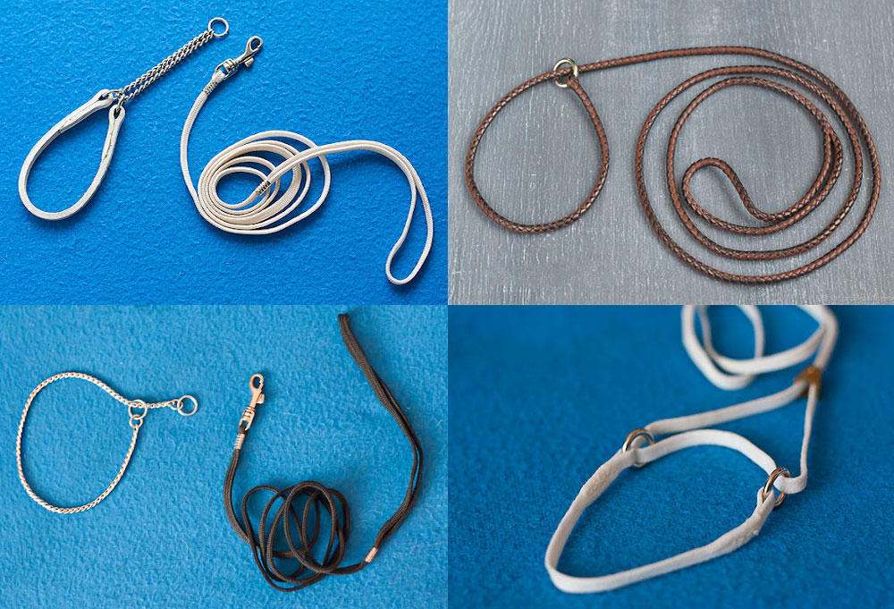 Montrer le nœud coulant en plomb