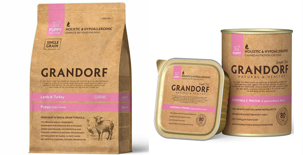 Aliments secs et humides Grandorf