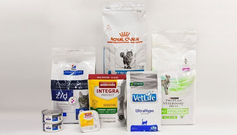 Alimentation hypoallergénique pour chats